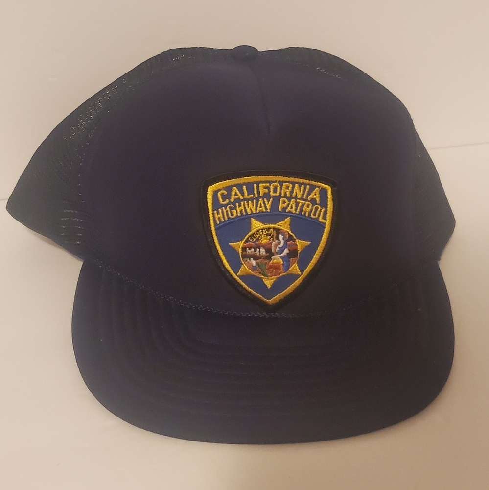 80's vintage California highway patrol hat. Rare